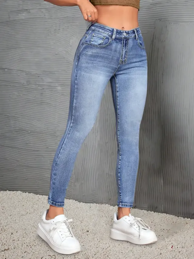 Demoprodukt - Klassisk elastiske jeans